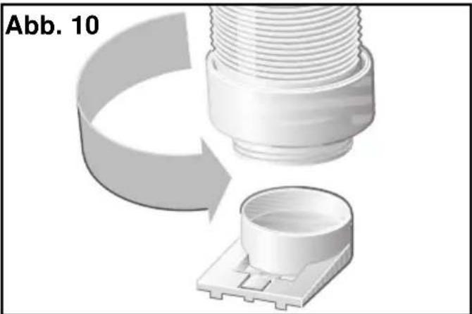 BOSCH PAM 0540 - Anschluss des Abluftschlauches - 3