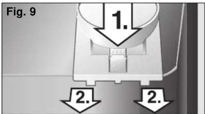 BOSCH PAM 0540 - Fitting the air expulsion tube and accessories onto the appliance - 2
