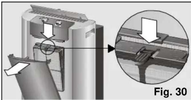 BOSCH PAM 0540 - Schoonmaken en verwisselen van de reinigingsfilters - 3