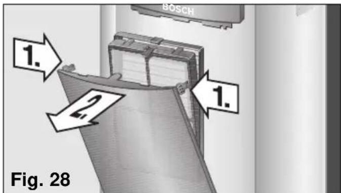 BOSCH PAM 0540 - Limpieza y cambio de filtros purificadores - 1