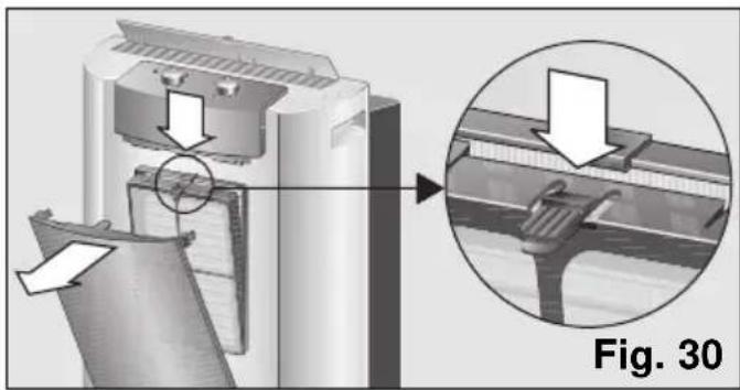 BOSCH PAM 0540 - Limpeza e substituição dos filtros purificadores - 3