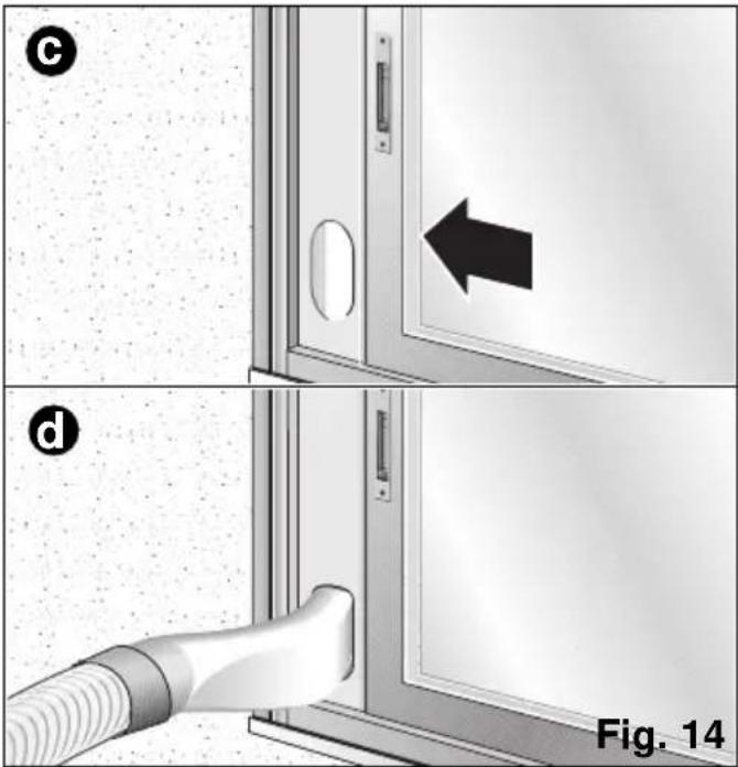 BOSCH PAM 0540 - Ways of releasing air outdoors Temporary installation - 3