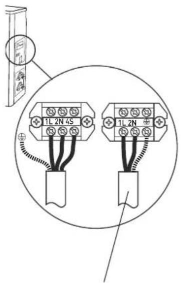 Ariston Thermo Miros 35 XC4I - Connection to the electricity mains - 2