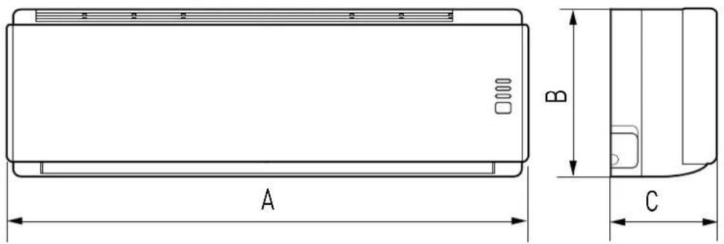 Ariston Thermo Miros 35 XC4I - DIMENSIONI/ DIMENSIONS / DIMENSIONS DIMENSIONES / DIMENSÕES/ AFMETINGEN - 1