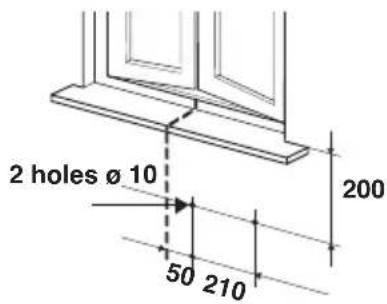 ARGO Ulisse 1013A - SUPPLEMENTARY BASKET OR SUPPORT GUIDE KIT FOR OUTDOOR UNIT - 2