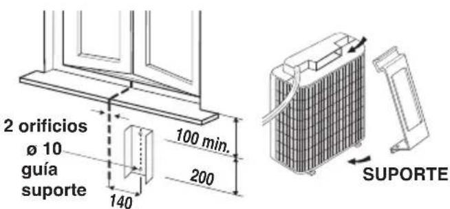 ARGO Ulisse 1013A - INSTALLACION TIPO C (CON EL SUPORTE) - 1