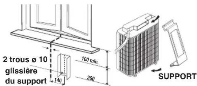 ARGO Ulisse 1013A - INSTALLATION TYPE C (AVEC LE SUPPORT) - 2