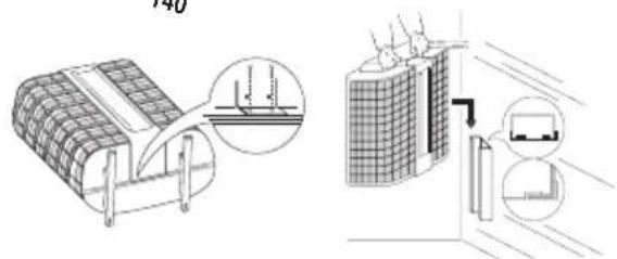 ARGO Ulisse 1013A - INSTALLATION TYPE C (USING THE SUPPORT) - 2