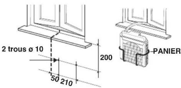 ARGO Ulisse 1013A - INSTALLATION TYPE C (AVEC LE SUPPORT) - 1