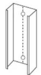 ARGO Ulisse 1013A - KIT PANIER OU GLISSIERE DU SUPPORT UNITE EXTERIEURE SUPPLEMENTAIRES - 3