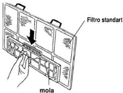 ARGO Oscar Twin 14 AMR214CTA - Encaixe a mola ao filtro standart: - 3