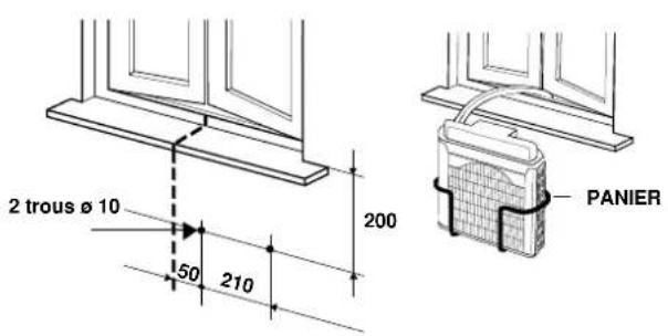 ARGO Oscar Twin 14 AMR214CTA - INSTALLATION TYPE C (AVEC LE SUPPORT) - 2