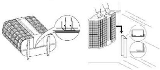 ARGO Oscar Twin 14 AMR214CTA - INSTALAÇÃO TIPO C (USANDO O SUPORTE) - 4