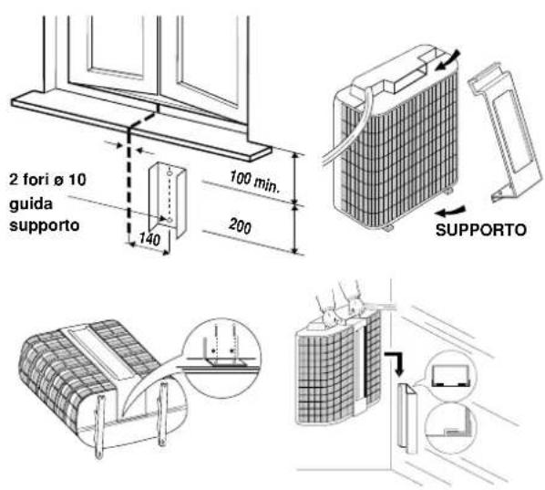 ARGO Oscar Twin 14 AMR214CTA - INSTALLAZIONE TIPO C (CON SUPPORTO) - 3