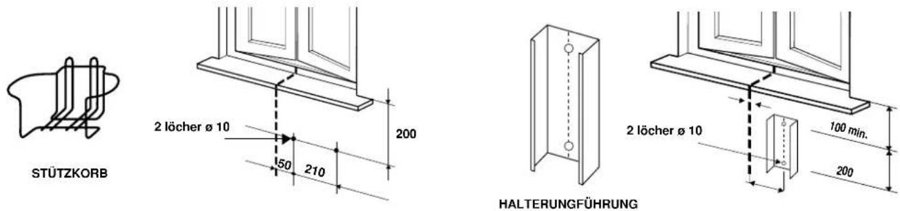ARGO Oscar Twin 14 AMR214CTA - ZUSÄTZLICHER AUßENEINHEIT STÜTZKORB ODER HALTERUNGSFÜHRUNG KIT - 1