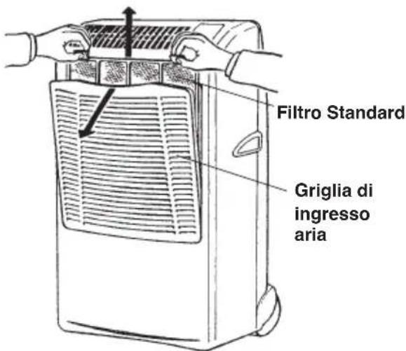 ARGO Oscar Twin 1114A - Sostituzione del filtro aria pulita - 1