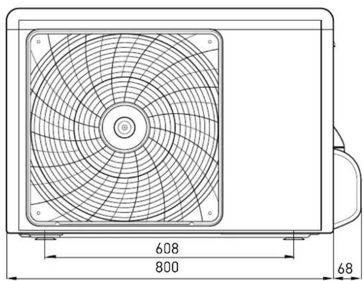 Ariston Thermo Miros 25 XC4I - DIMENSIONI/ DIMENSIONS / DIMENSIONS DIMENSIONES / DIMENSOES/ AFMETINGEN - 3