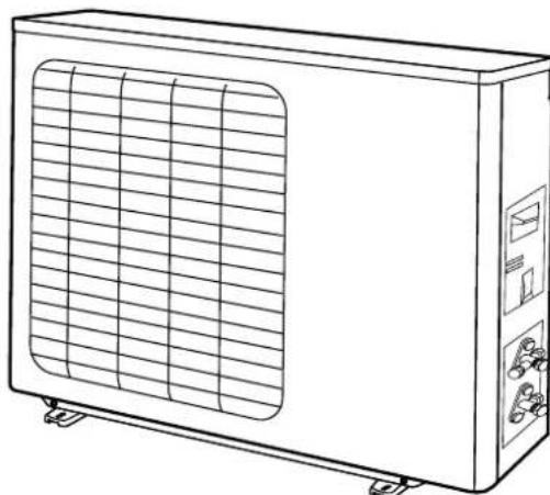 Ariston Thermo Dual 50 XC4O - Instalación de la unidad externa - 1