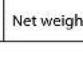 Amcor HWAM9KE - TYPEPLAATJE PLAQUE SIGNALÉTIQUE RATING LABEL - 64