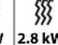 Amcor HWAM9KE - TYPEPLAATJE PLAQUE SIGNALÉTIQUE RATING LABEL - 38