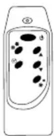 Amcor AF 8000 - Remote control - 1