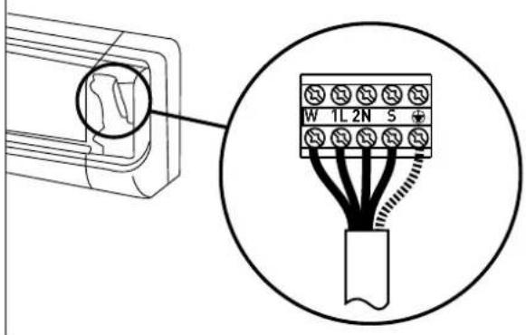 Ariston Thermo Alys - Connecting the internal unit - 1