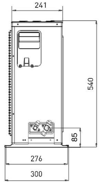 Ariston Thermo Alys - UNITÁ ESTERNA/ OUTDOOR UNIT/ UNITE EXTERNE/ UNIDAD EXTERNA/ APARELHO EXTERNO/ I EXTERNE EENHEID - 2