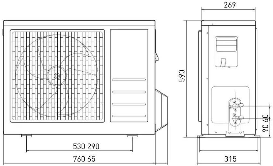 Ariston Thermo Alys - UNITÁ ESTERNA/ OUTDOOR UNIT/ UNITE EXTERNE/ UNIDAD EXTERNA/ APARELHO EXTERNO/ I EXTERNE EENHEID - 3