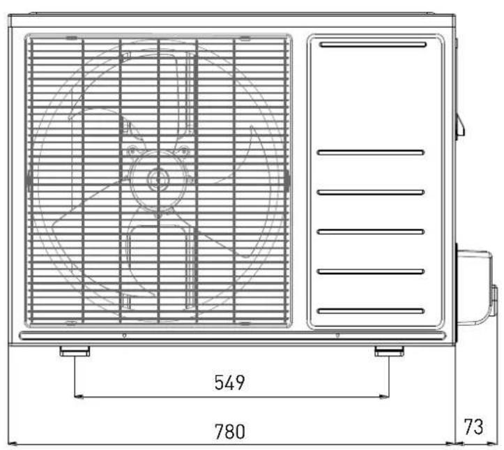 Ariston Thermo Alys - UNITÁ ESTERNA/ OUTDOOR UNIT/ UNITE EXTERNE/ UNIDAD EXTERNA/ APARELHO EXTERNO/ I EXTERNE EENHEID - 1