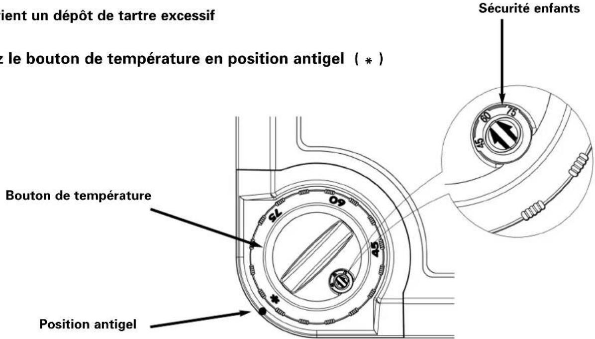 INVENTUM Modesto Hotfill - Modesto Chauffe-eau "Slide-in" Mode d'emploi abrégé - sécurité enfants - 1