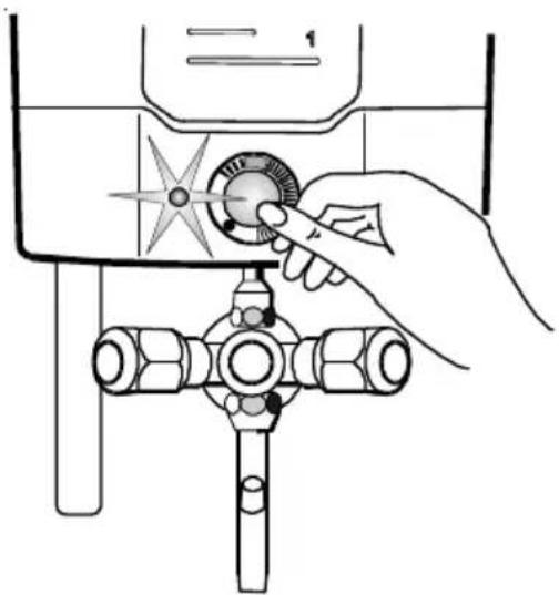 AEG Thermofix GL - Gerä einschalten - 1
