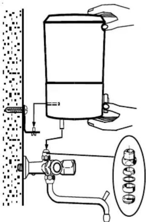 AEG Thermofix GL - Applicazione del contentitore dell'acqua - 1