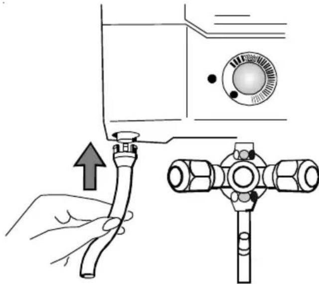 AEG Thermofix K - Overlooppijp monteren - 1