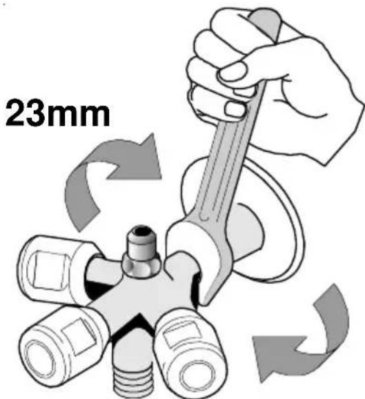 AEG Thermofix K - Armatuur aanbrengen - 1