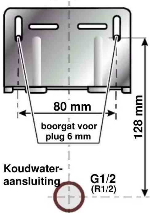 AEG Thermofix K - Montagesjabloon - 1