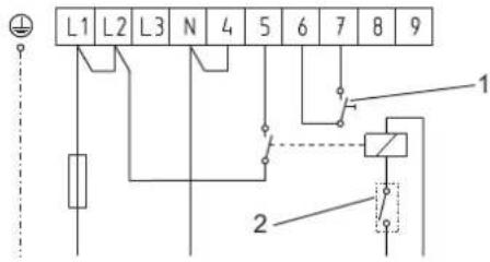 AEG STM 20 - Schakelaarstand I: 2/4 kW, 1/N/PE ~ 230 V   Schakelaarstand II: 4/4 kW, 1/N/PE ~ 230 V - 1