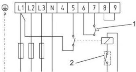 AEG STM 20 - Schakelaarstand I: 3/6 kW, 3/N/PE ~ 400 V - 1