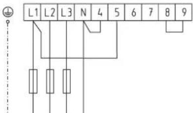 AEG STM 20 - Положене поеклочаел I: 2 (4) KBT, 1-Ф./N/PE ~230 B - 4