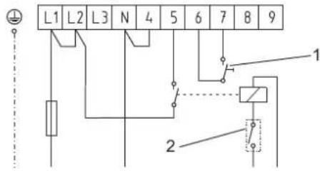 AEG STM 20 - Schalterstellung I: 2/4 kW, 1/N/PE ~ 230 V   Schalterstellung II: 4/4 kW, 1/N/PE ~ 230 V - 1