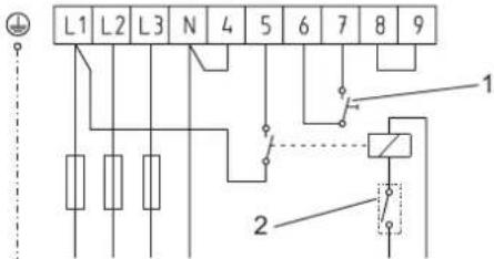 AEG STM 20 - Schakelaarstand I: 4/6 kW, 3/N/PE ~ 400 V   Schakelaarstand II: 6/6 kW, 3/N/PE ~ 400 V - 1