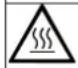 AEG KLE 502 - Symbols, type of risk - 3