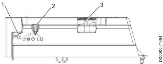 AEG KLE 502 - Operating unit - 1