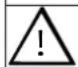 AEG KLE 502 - Symbols, type of risk - 1