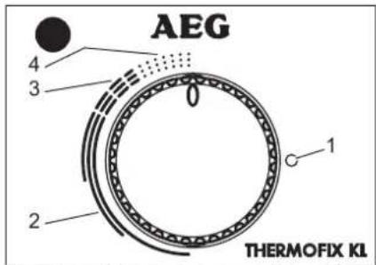 AEG Thermofix KL - Réglages - 2