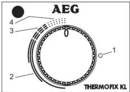AEG Thermofix KL - Instellingen - 2