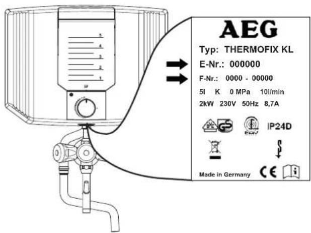 AEG Thermofix KL - Problemebehebung - 1
