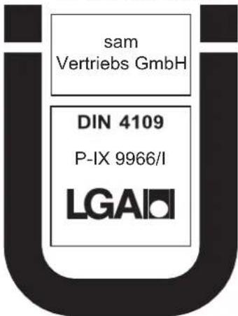 AEG Thermofix KL - Prüfzeichen - 1
