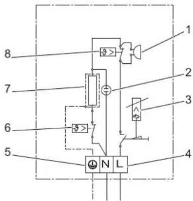 AEG Thermofix KL - Elektrisch schema - 1