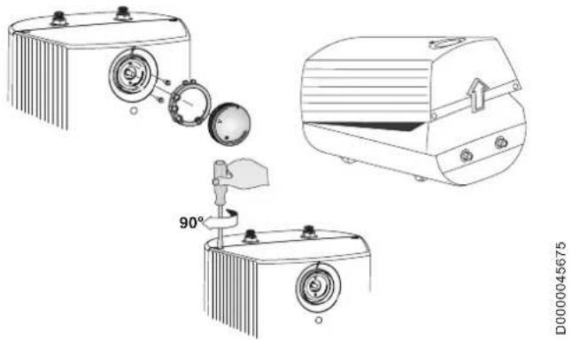 AEG HUZ 5 OKO COMFORT - Toestel openen - 1