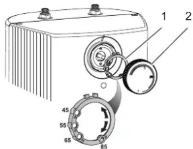 AEG HUZ 5 OKO COMFORT - Temperaturbegrenzung einstellen - 1